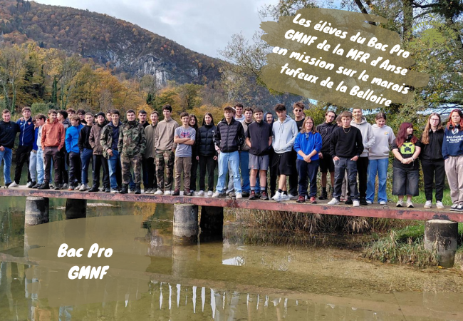 "Élèves Bac Pro Nature"